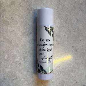 Chapstick with scripture